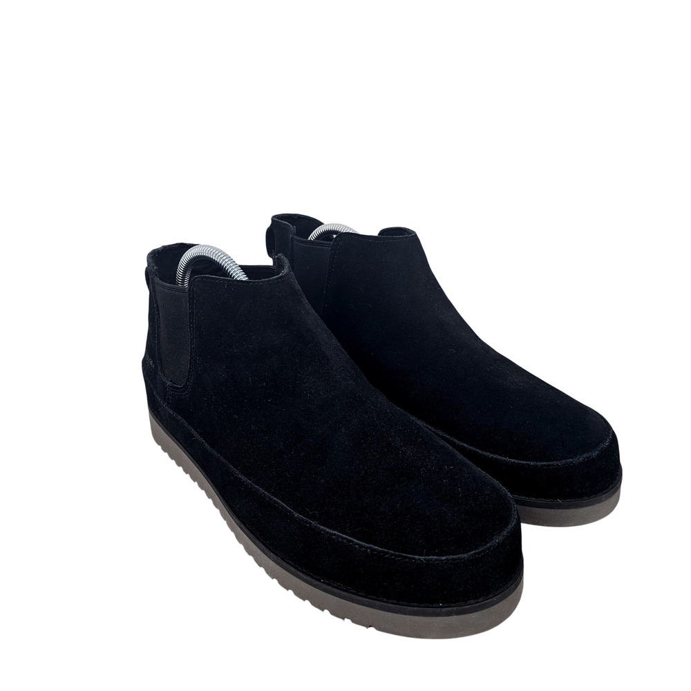Koolaburra by Ugg Black Suede Chelsea Boots‎ Shoes 1132871 Mens Size 10